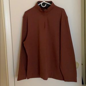 Sharp looking rust colored 1-4 zip